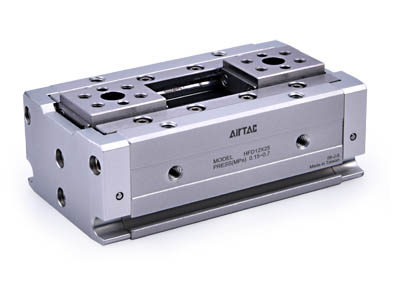 HFD Series Compact Air Gripper, Double Acion, 25mm Bore Size, M5x0.8 Port Size, 60 c.p.m Long Stroke Max. Frequency, 120 c.p.m Short Stroke Max. Frequency